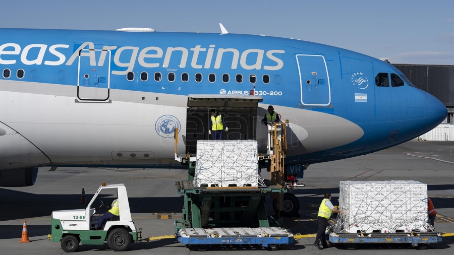 CARGA PESCADO AEROLINEAS ARGENTINAS